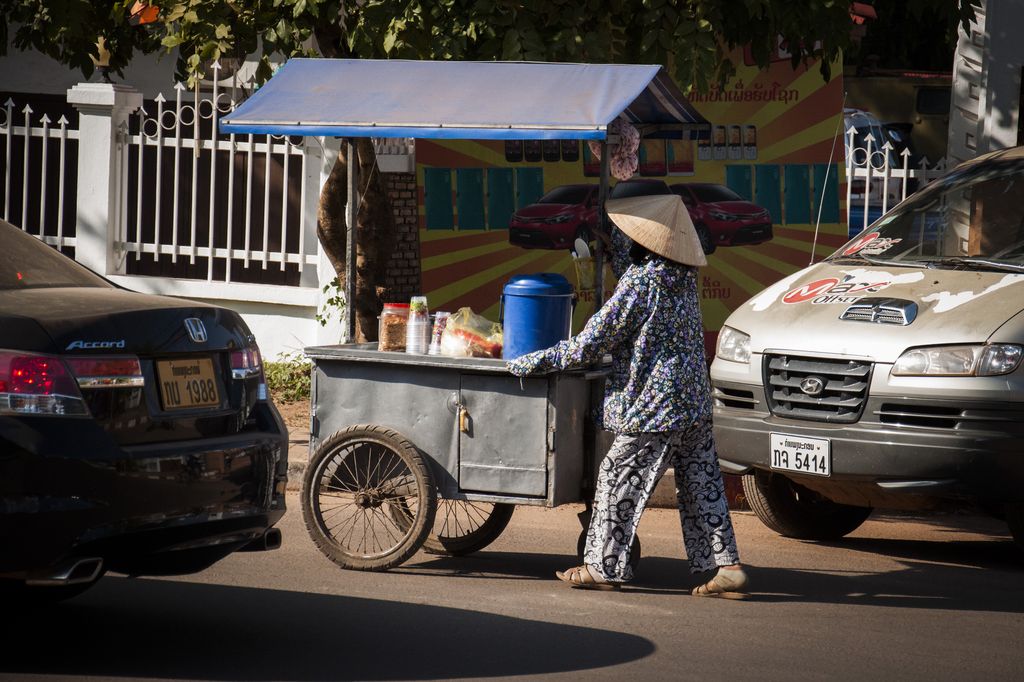 A Vientián a por el visado para Tailandia