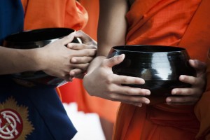 10000 monjes en Chiang Mai