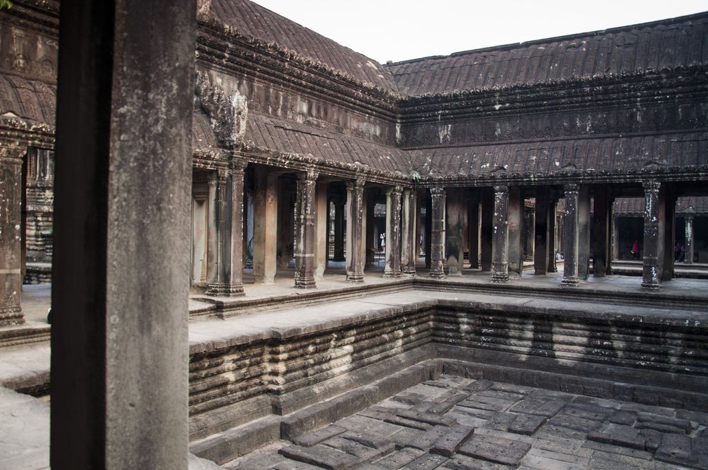 Interior de Angkor Wat 